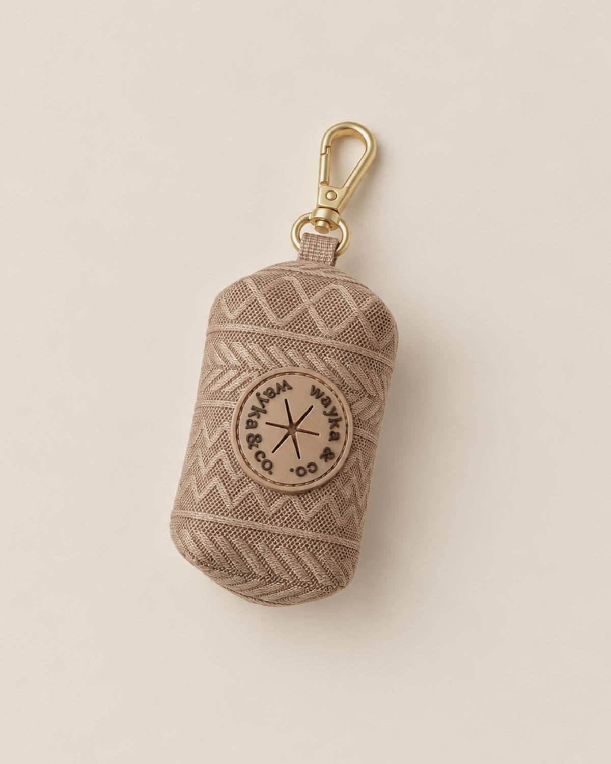 Cocoa Knit Poop Bag Holder