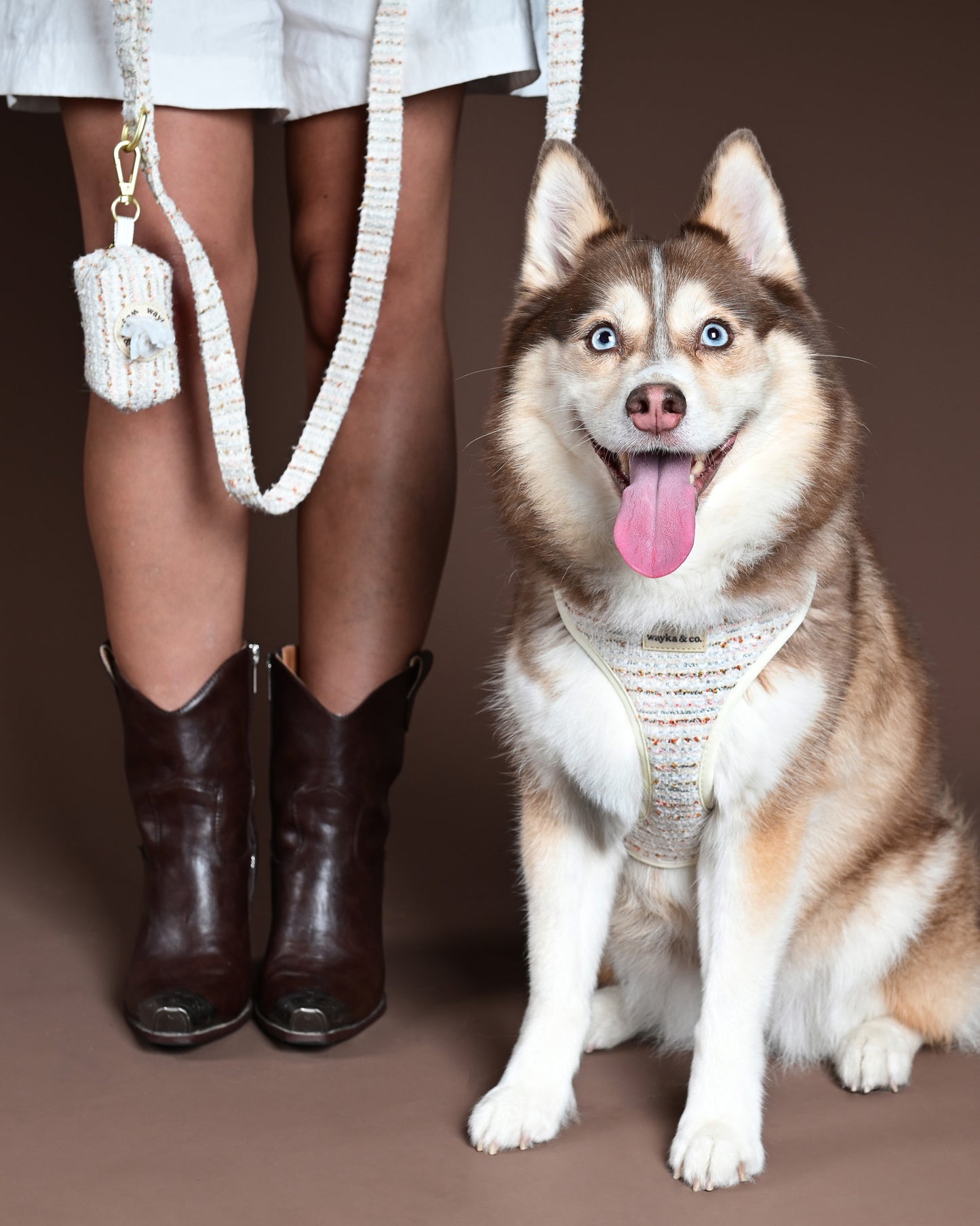 Tweed Harness Set