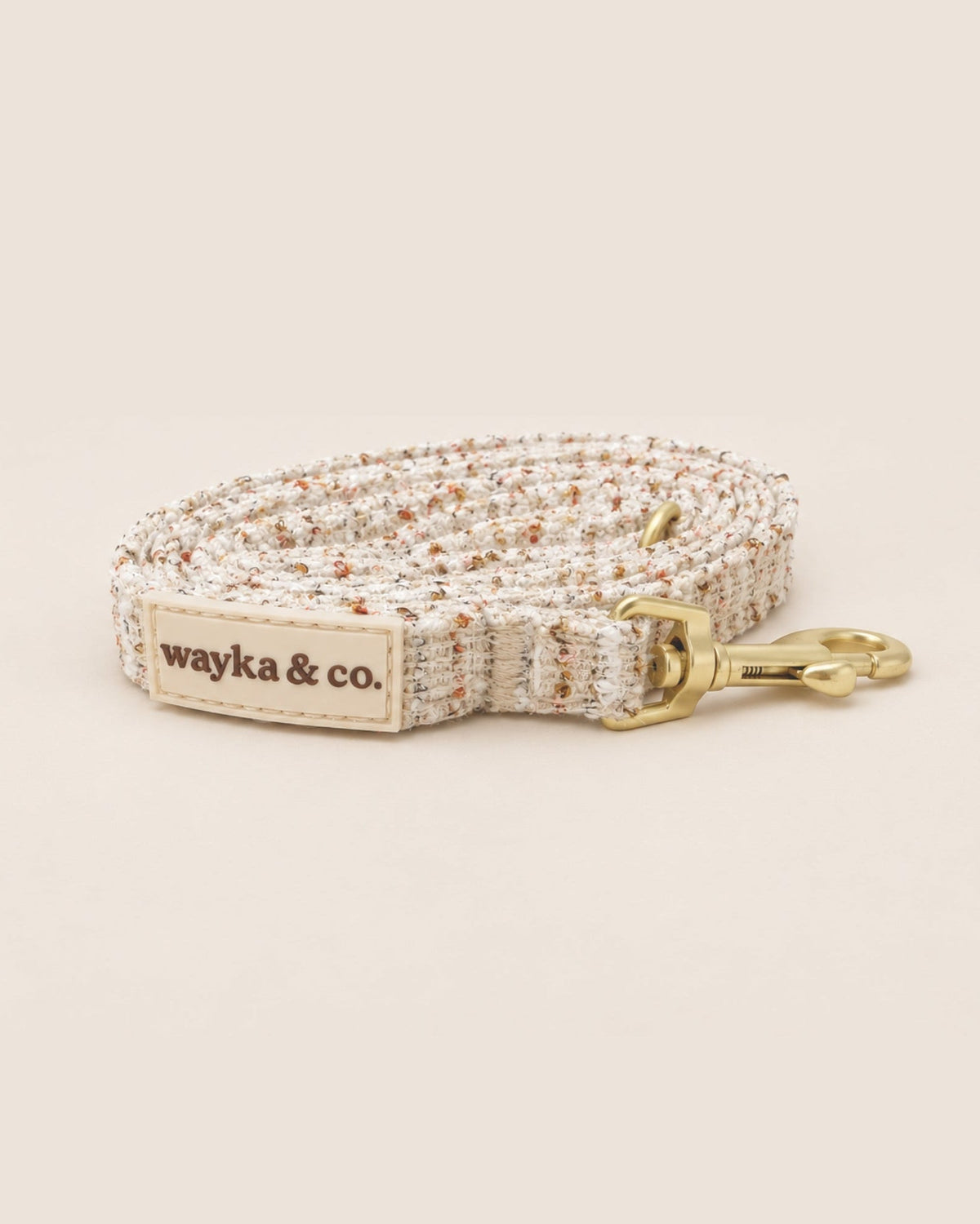 Wayka & Co. tweed leash