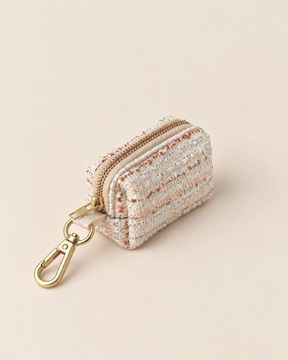 Tweed Poop Bag Holder