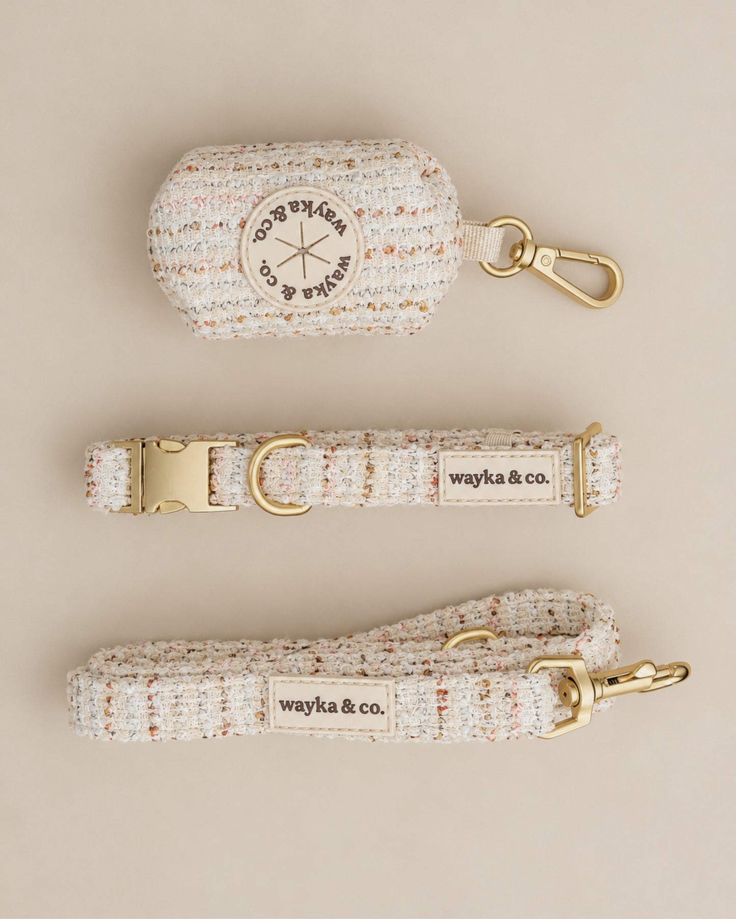 Tweed Collar Set